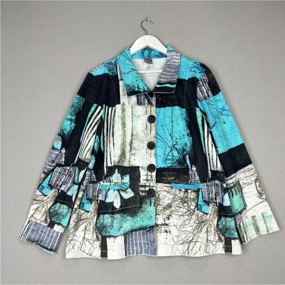 Simply Art by Dolcezza Blazer with Oversized Silhouette